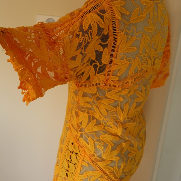 Dresses Yellow Beach Cover Up Poshmark